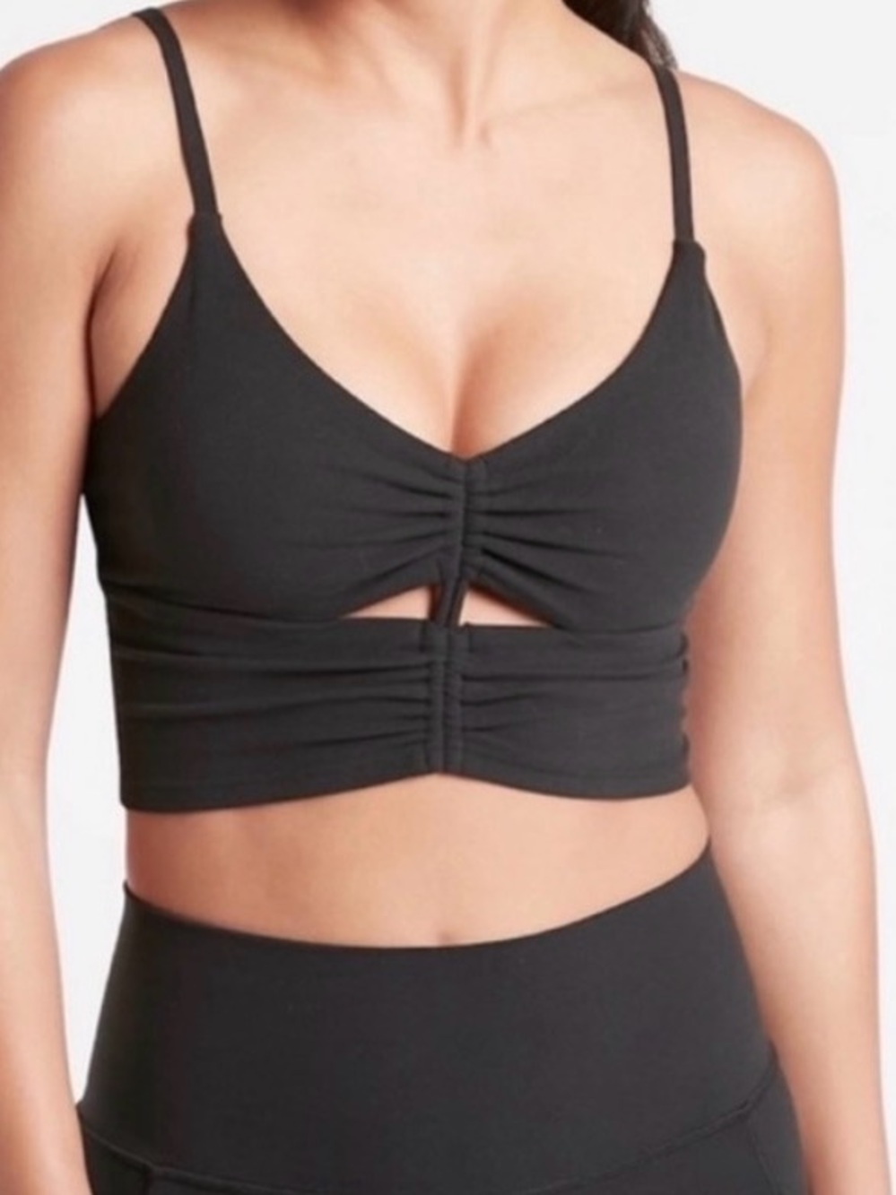 Athleta Cinch Longline Bra